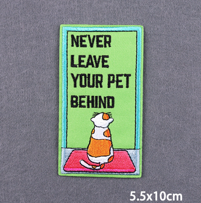 Funny Sarcastic Iron On Patch Embroidered Sew On Applique Badge Sew On Pat