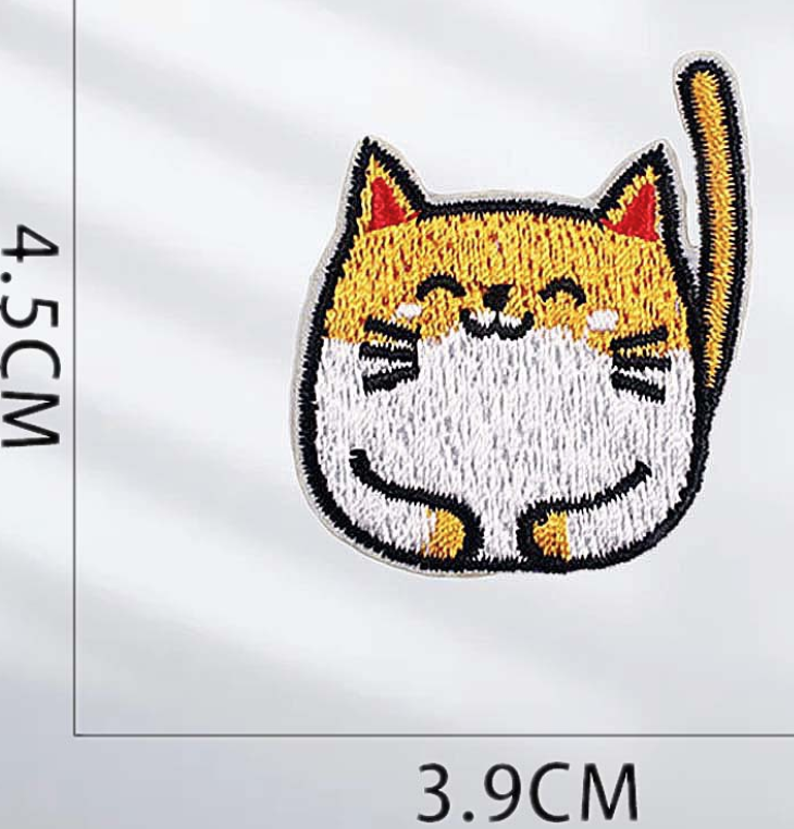 15pc Cute cats Iron, On Patches Embroidered Applique Badge Sew On Patch