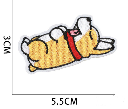 23pc Dog Paw Set Iron, On Patches Embroidered Applique Badge Sew On Patch