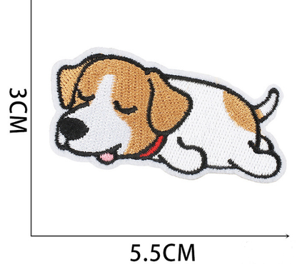 23pc Dog Paw Set Iron, On Patches Embroidered Applique Badge Sew On Patch