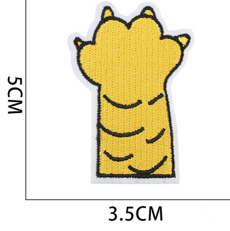 23pc Dog Paw Set Iron, On Patches Embroidered Applique Badge Sew On Patch