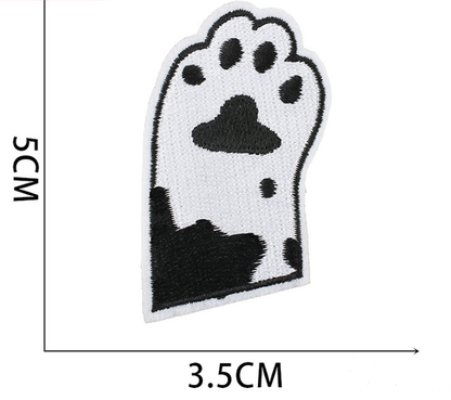 23pc Dog Paw Set Iron, On Patches Embroidered Applique Badge Sew On Patch