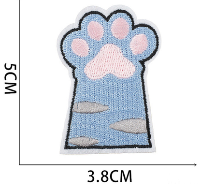 23pc Dog Paw Set Iron, On Patches Embroidered Applique Badge Sew On Patch