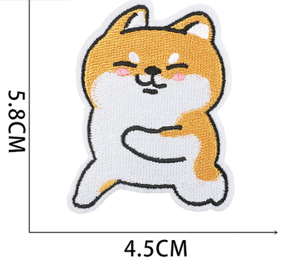 23pc Dog Paw Set Iron, On Patches Embroidered Applique Badge Sew On Patch