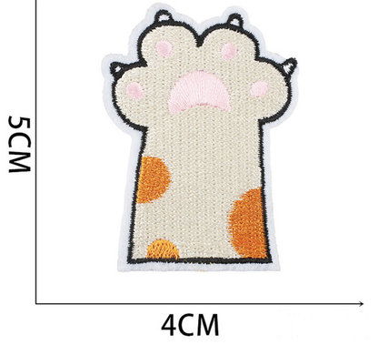 23pc Dog Paw Set Iron, On Patches Embroidered Applique Badge Sew On Patch