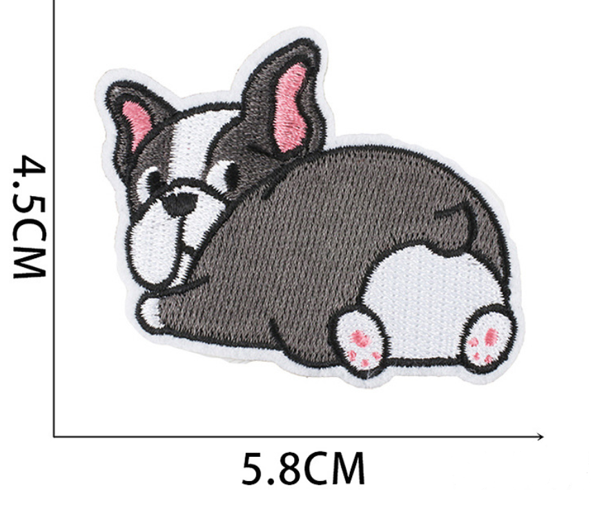 23pc Dog Paw Set Iron, On Patches Embroidered Applique Badge Sew On Patch