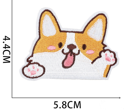 23pc Dog Paw Set Iron, On Patches Embroidered Applique Badge Sew On Patch