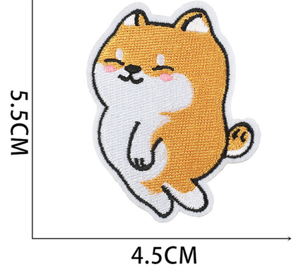 23pc Dog Paw Set Iron, On Patches Embroidered Applique Badge Sew On Patch