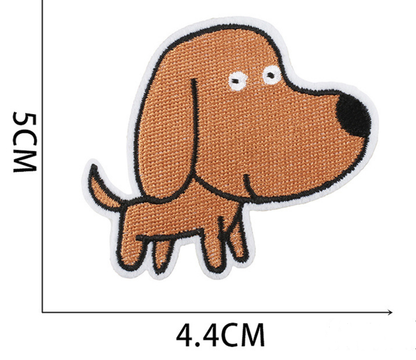 23pc Dog Paw Set Iron, On Patches Embroidered Applique Badge Sew On Patch