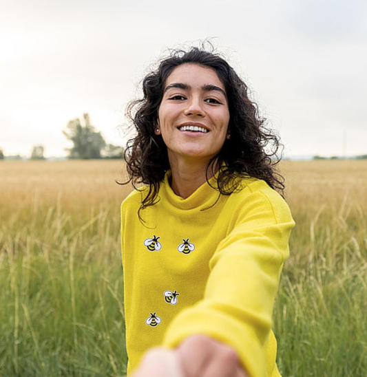 20Pcs Iron on Patches, Bee Embroidered Patches, Repair Patches Sew On Patches