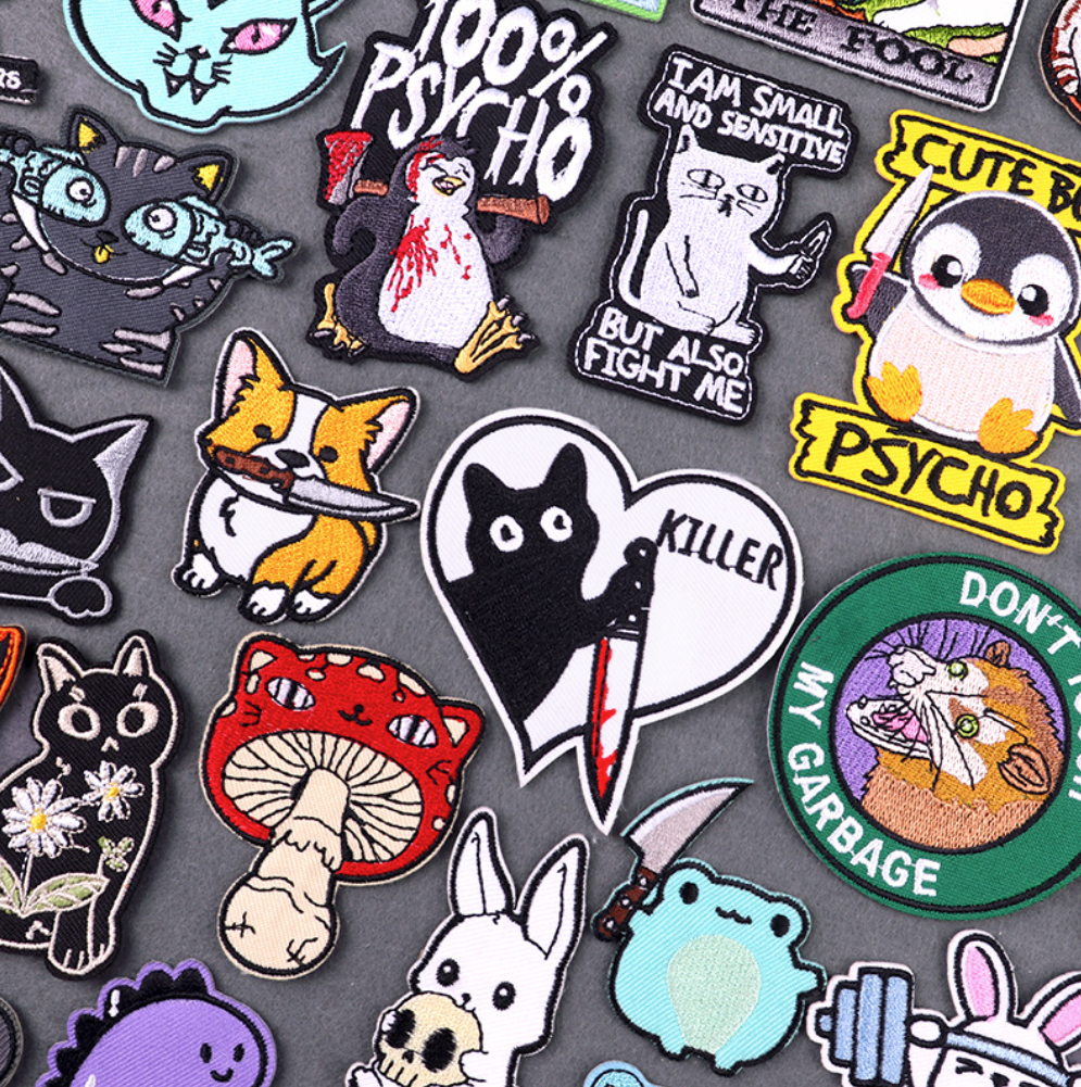 Funny Sarcastic Iron On Patch Embroidered Sew On Applique Badge Sew On Pat