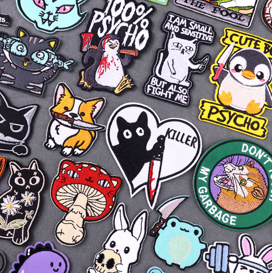 Funny Sarcastic Iron On Patch Embroidered Sew On Applique Badge Sew On Pat