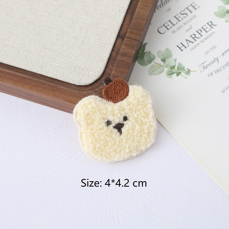 Bear Patches Sew on Embroidered Applique Badge Sew On Patch