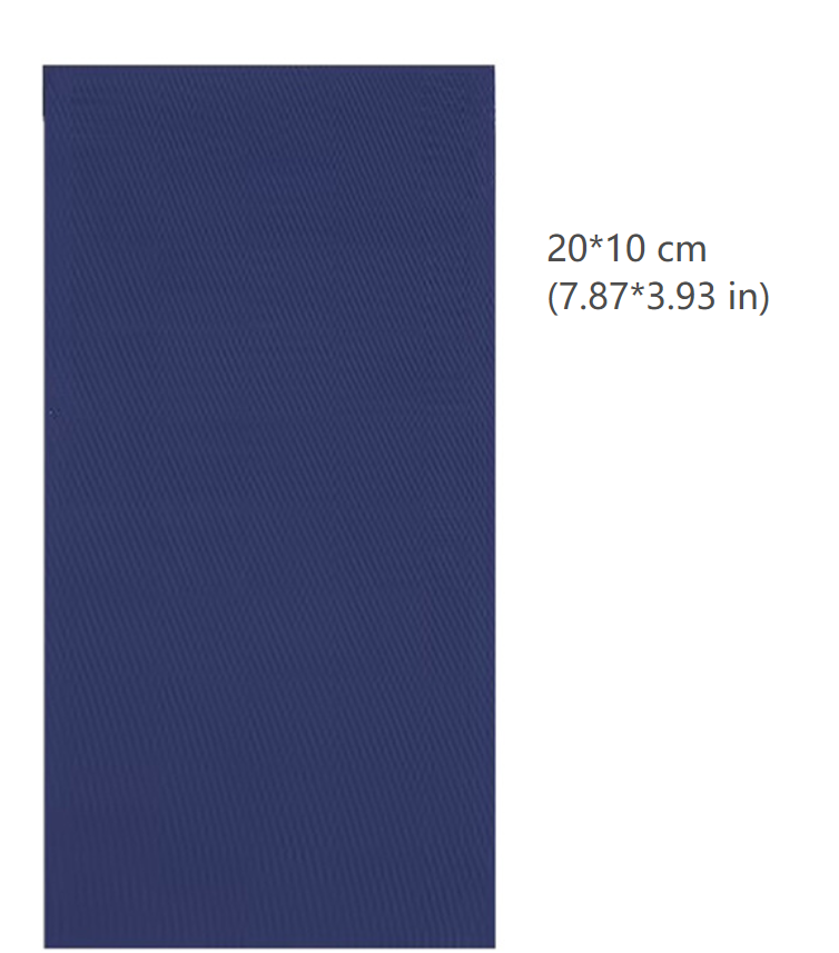 8PCS Iron On Denim Patches Fabric Repair Patches Clothes Mending Stickers UK