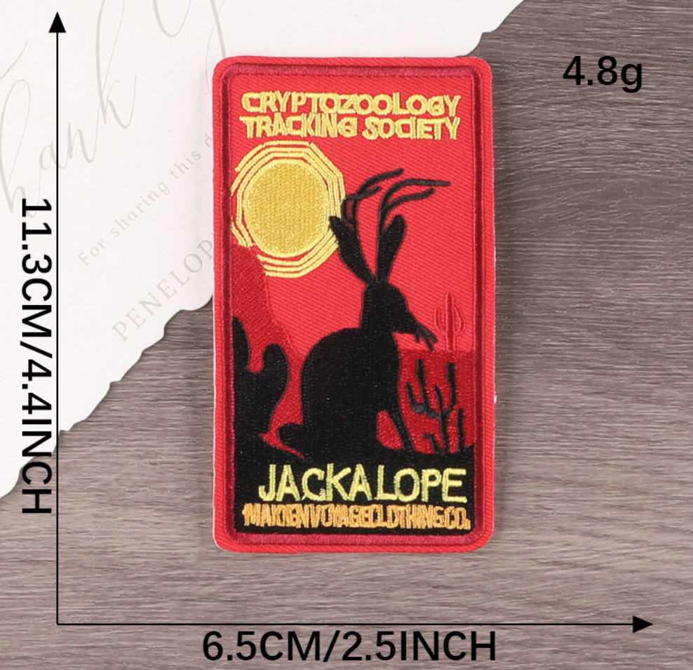 Tarot Badge Iron On/Sew On Patch Embroidered Sew On Applique Badge Patches