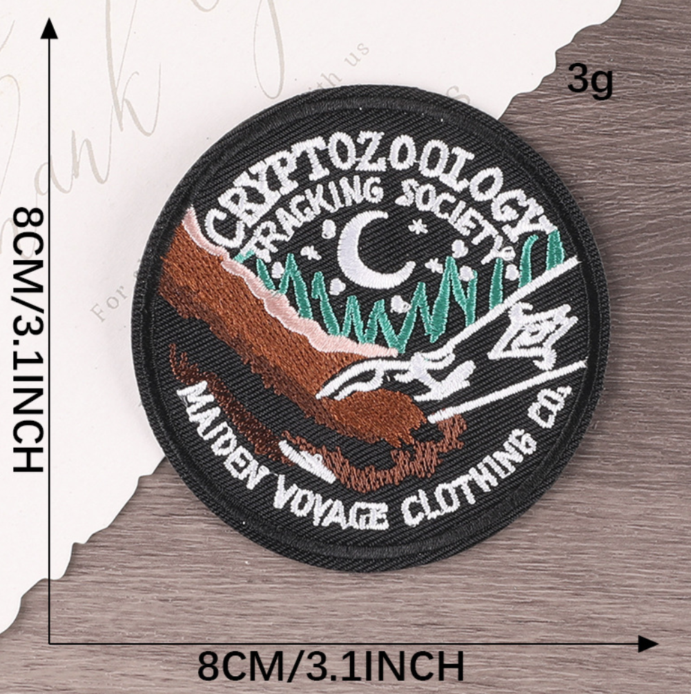 Tarot Badge Iron On/Sew On Patch Embroidered Sew On Applique Badge Patches