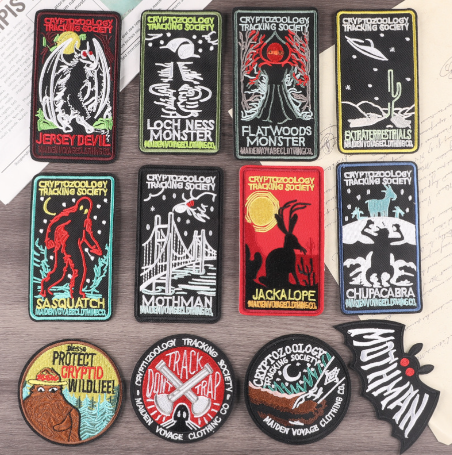 Tarot Badge Iron On/Sew On Patch Embroidered Sew On Applique Badge Patches