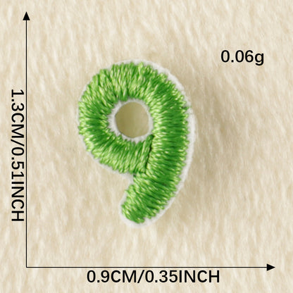 26Pcs Mini Fabric Letters Iron on/ Sew on Patches for DIY Clothing Fabric