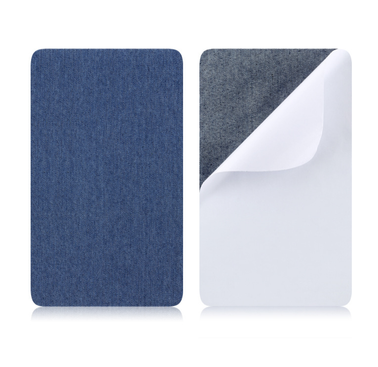 5PCS Large Patch Stick On Denim Fabric Repair Patches Clothe Mending Stickers