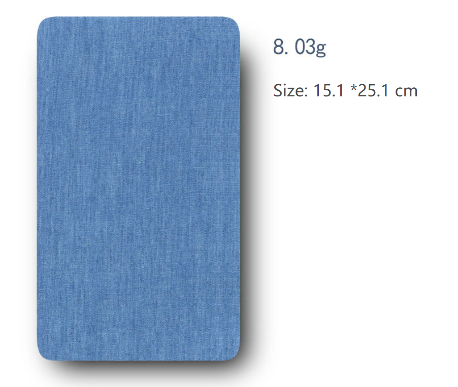 5PCS Large Patch Stick On Denim Fabric Repair Patches Clothe Mending Stickers