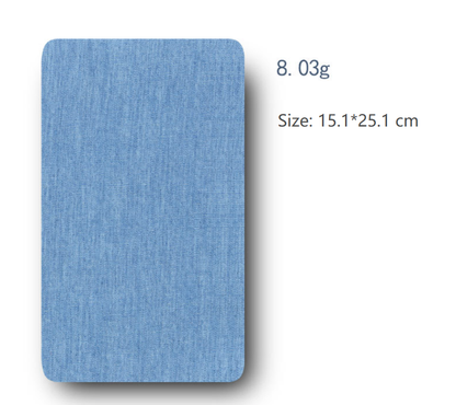 5PCS Large Patch Stick On Denim Fabric Repair Patches Clothe Mending Stickers