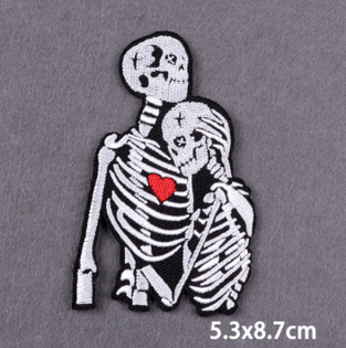 Cool Iron Heart Iron On Patch Embroidered Sew On Applique Badge Sew On Pat